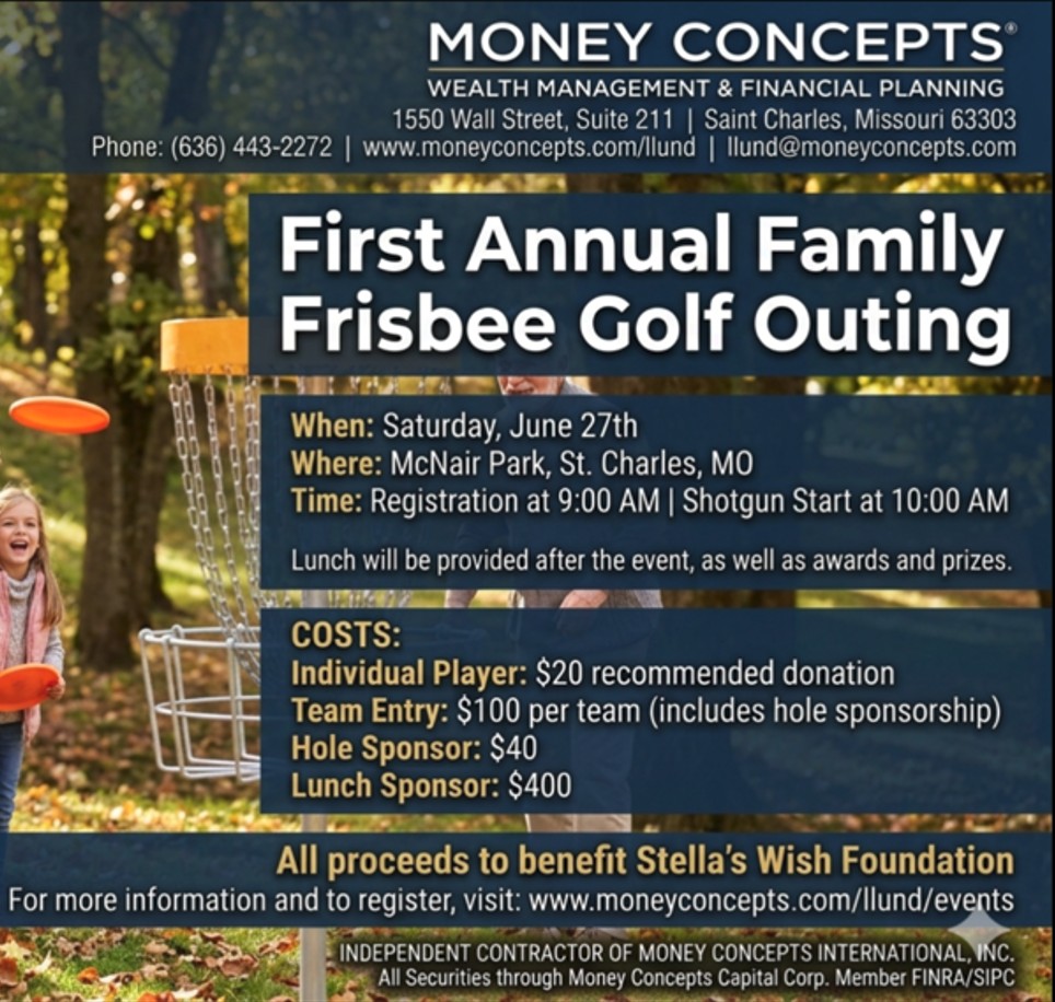 Frisbee golf fundraiser for cancer