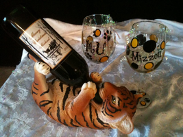 Mizzou Tiger Wine Gift Basket H200