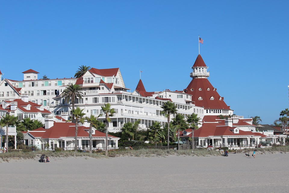 Beach San Diego Hotel Del Coronado Hotel California