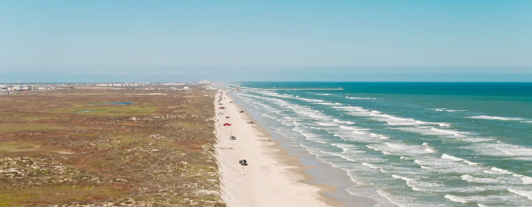 beach in TX