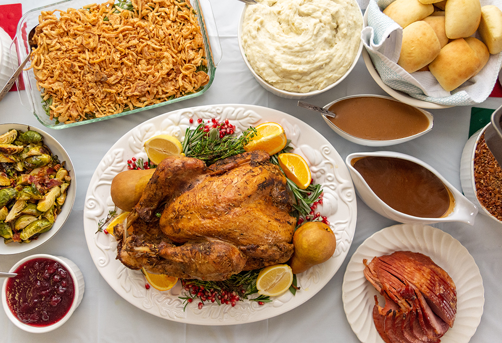 Thanksgiving dinner 1000